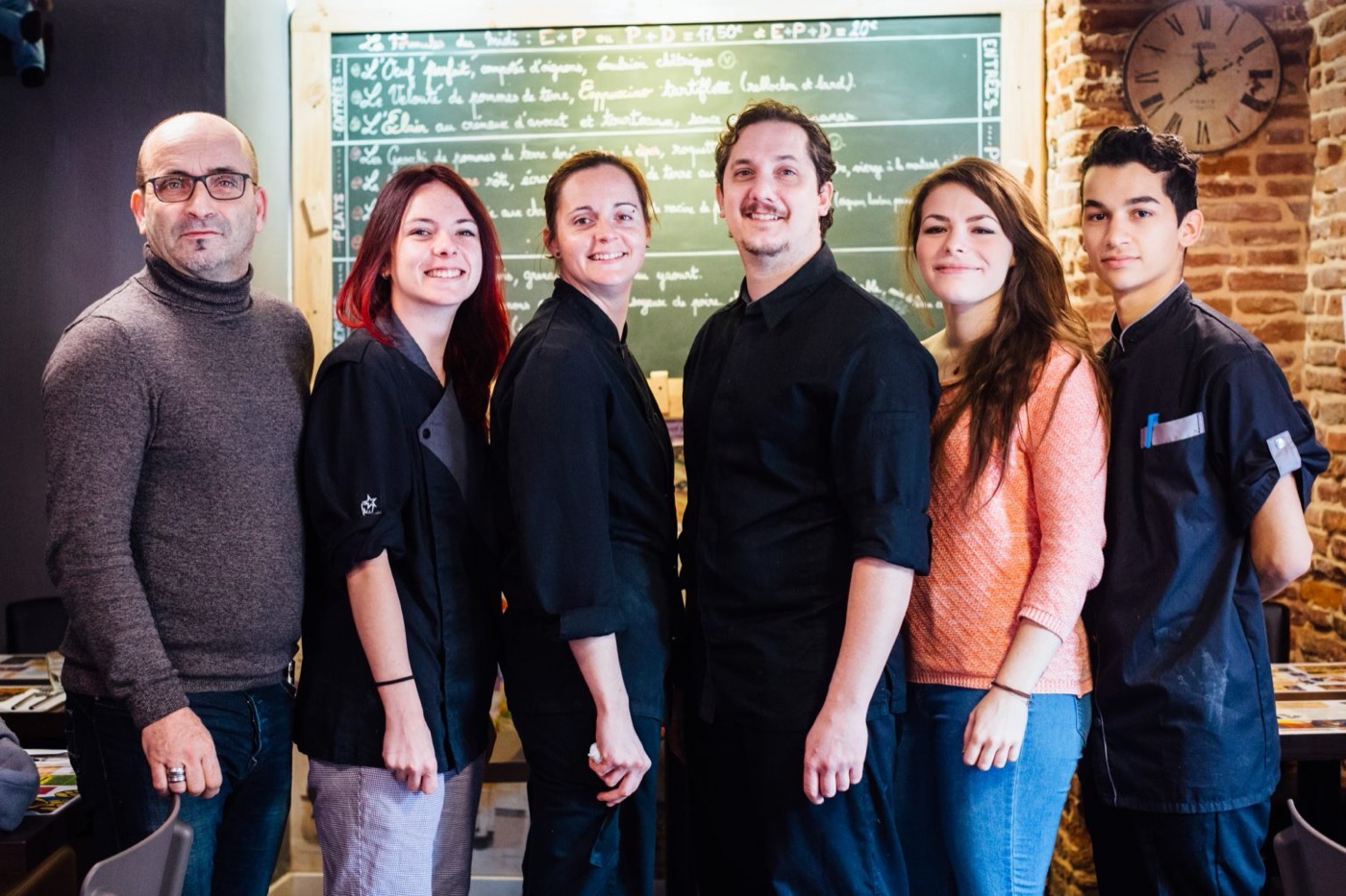 La salle du restaurant Les Sales Gosses à Toulouse